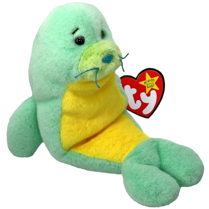 Stanley the Seal is part of the Beanie Babies stuffed animal collection by TY.