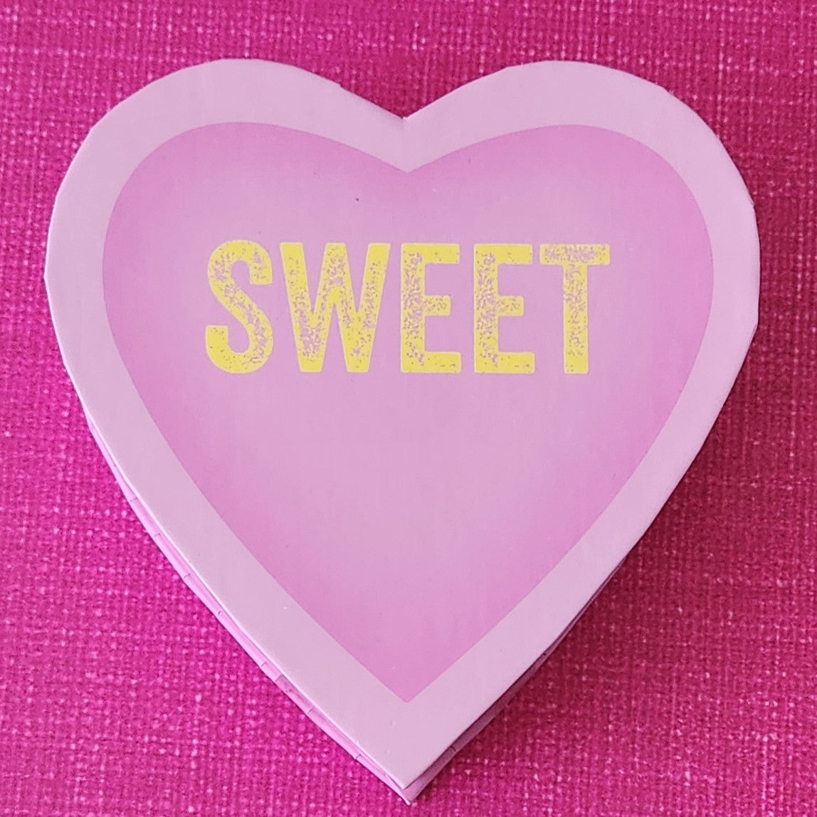 Nonpareils in Heart Box