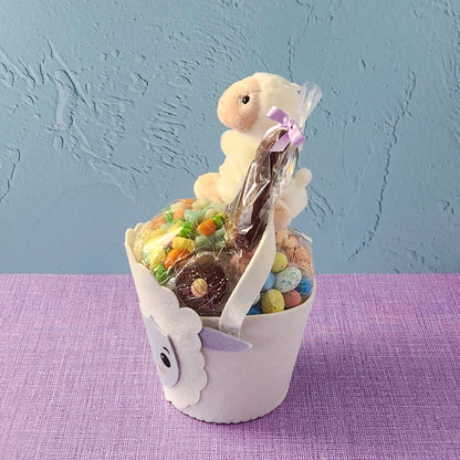 Sweet Lamb Easter Candy Basket
