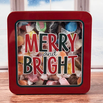Festive Salt Water Taffy Tin