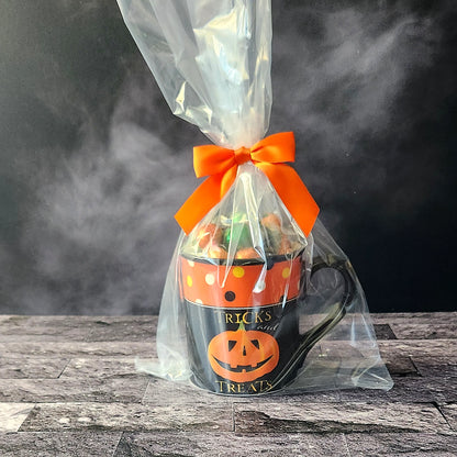Tricks and Treats Halloween Pumpkin Gift Mug