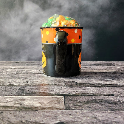 Tricks and Treats Halloween Pumpkin Gift Mug