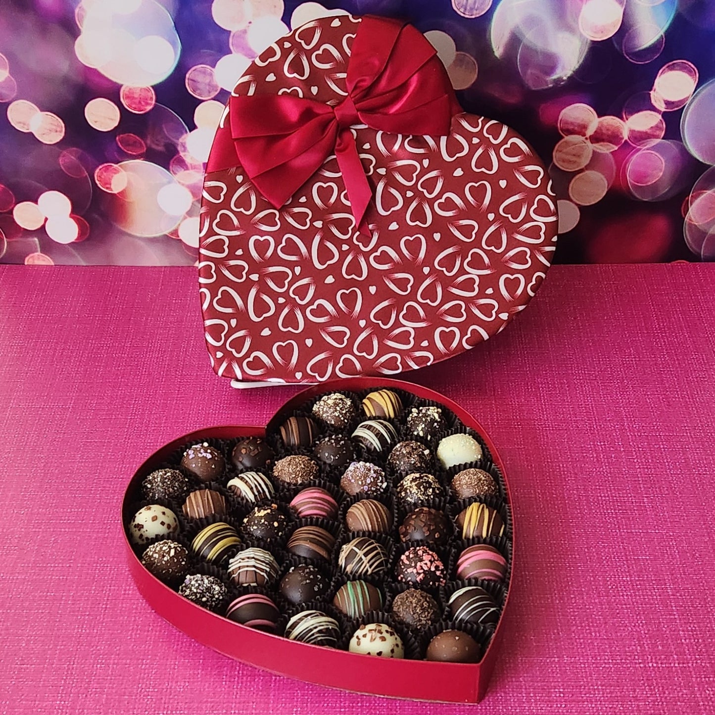 Valentine's Day Truffle Heart