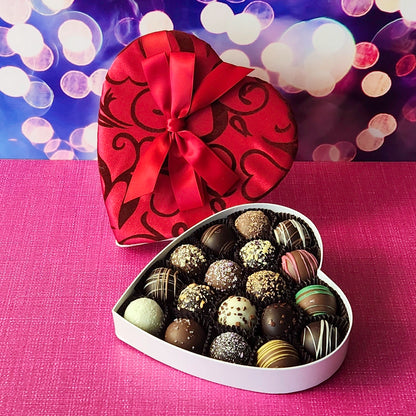 Valentine's Day Truffle Heart