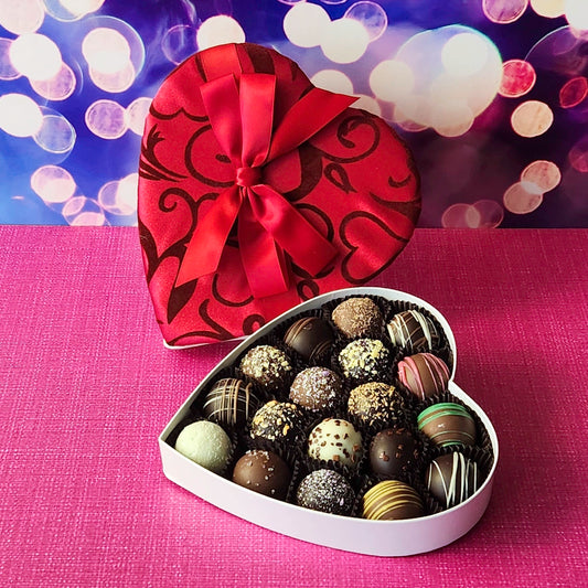 Valentine's Day Truffle Heart