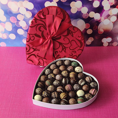 Valentine's Day Truffle Heart