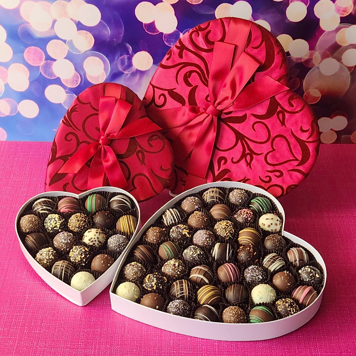 Valentine's Day Truffle Heart
