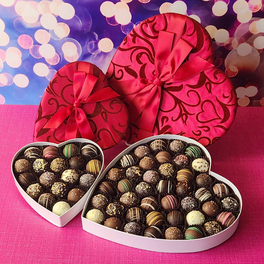 Valentine's Day Truffle Heart
