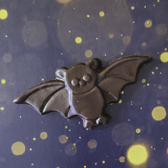 dark chocolate flying bat