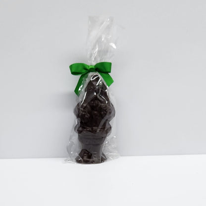 3D Solid Chocolate Santa