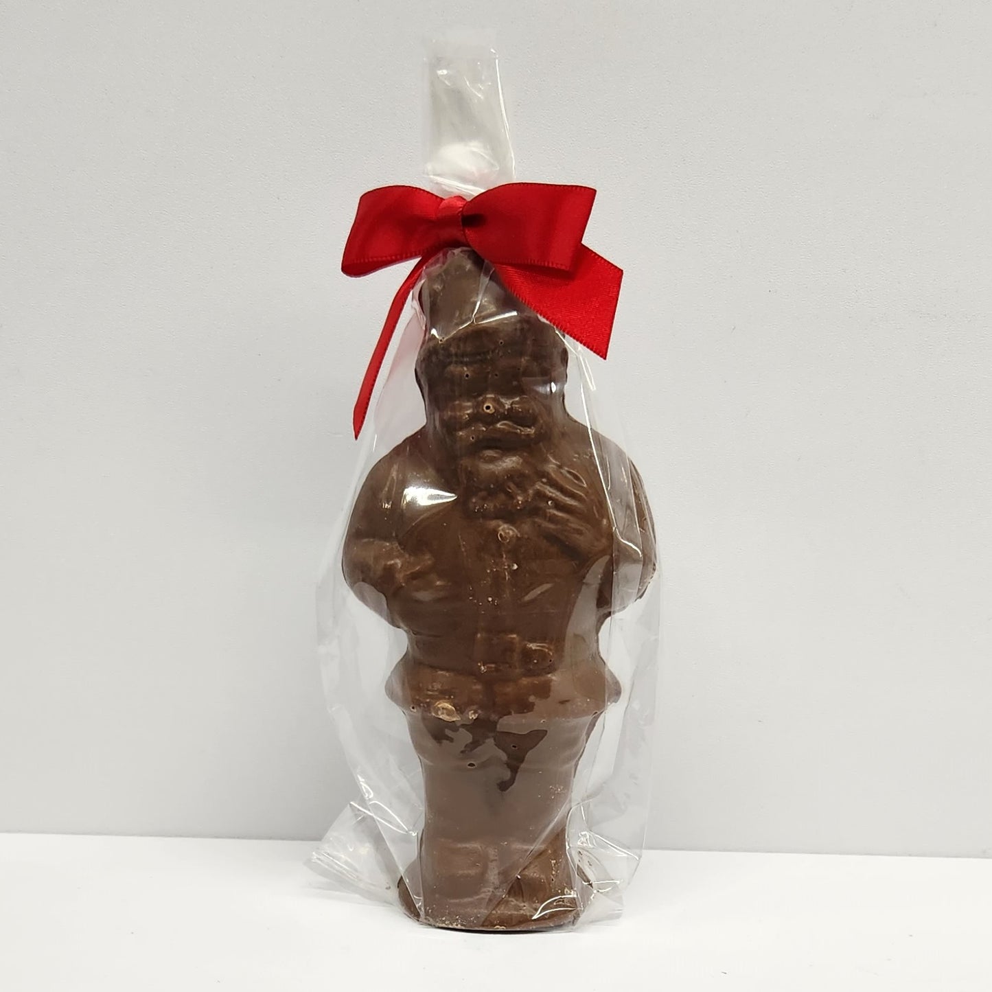 3D Solid Chocolate Santa