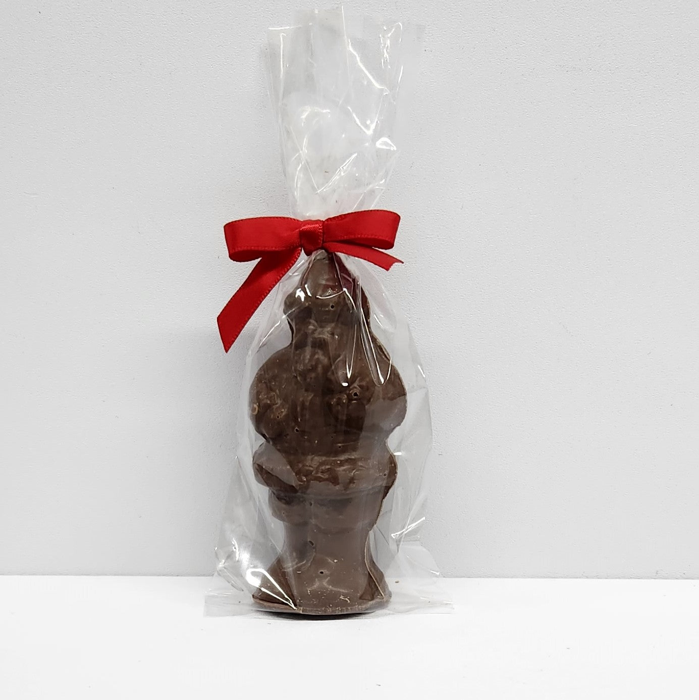 3D Solid Chocolate Santa