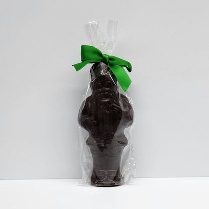 3D Solid Chocolate Santa