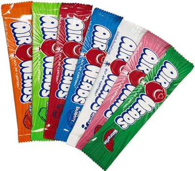 A colorful array of Airheads