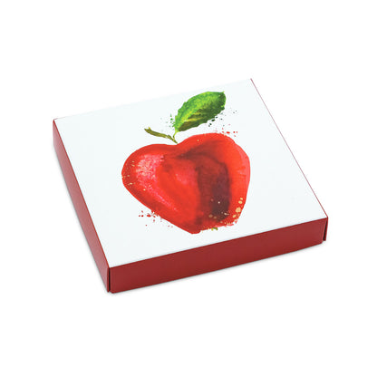 Apple Themed Box Cover for 16 Piece Holiday Assortment