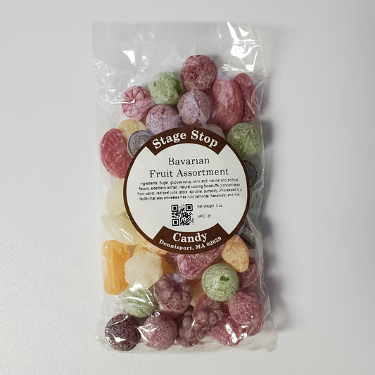 Bavarian Fruit Assortment Vegan Hard Candies