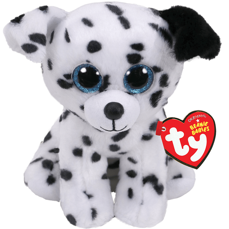 TY Catcher Spotted Dalmatian Beanie Baby