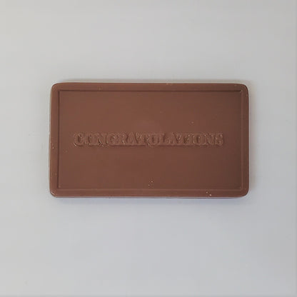 congratulations Chocolate Greeting Card