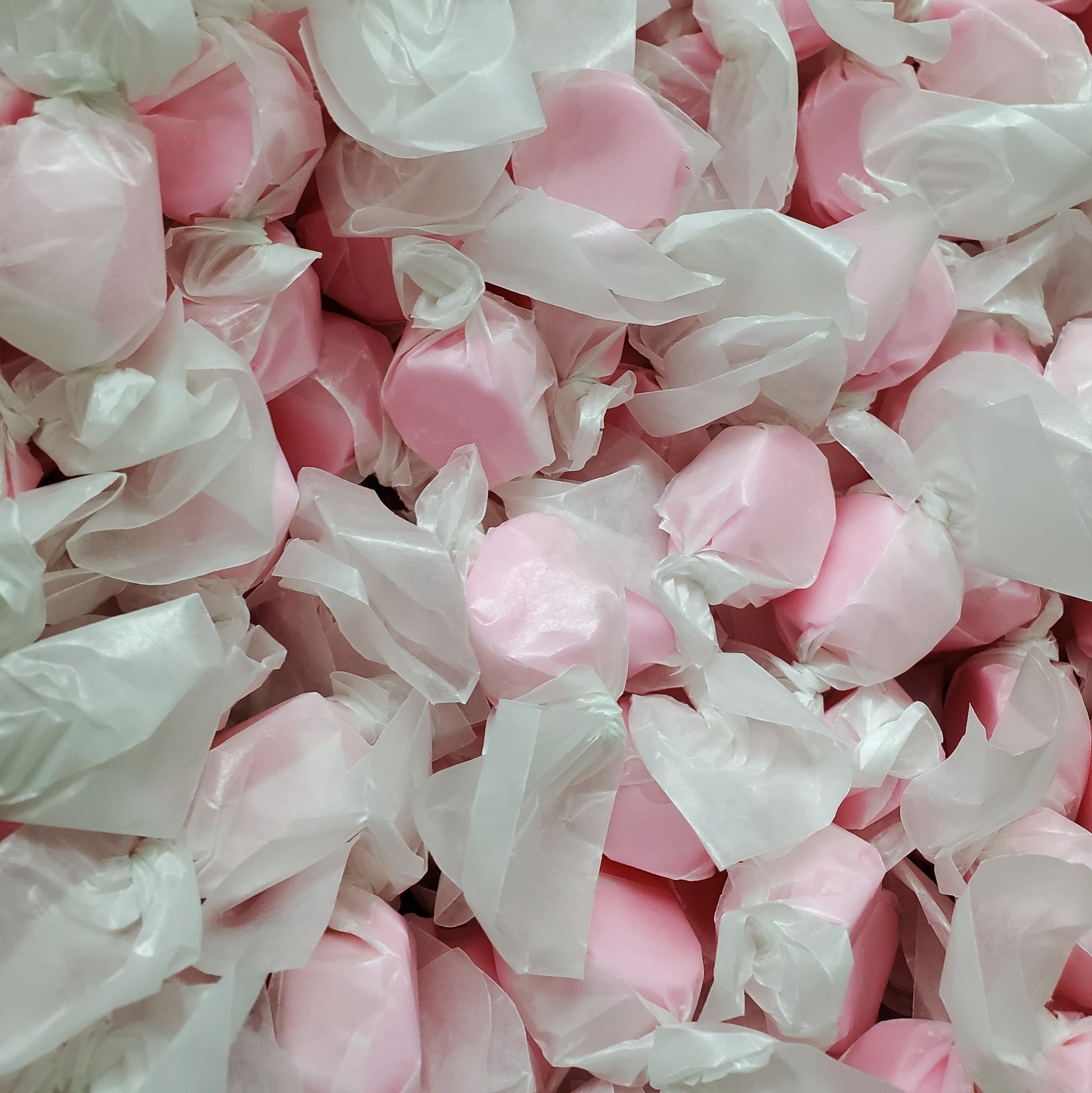 Closeup of Cotton Candy Taffy