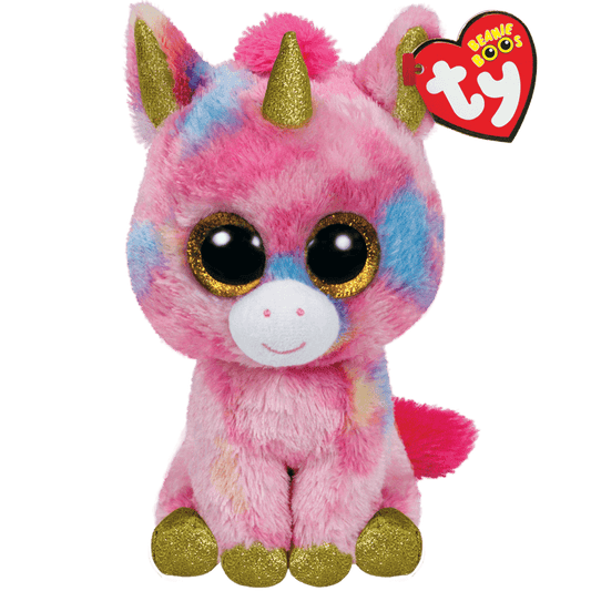Fantasia Multicolor Unicorn Beanie Boo