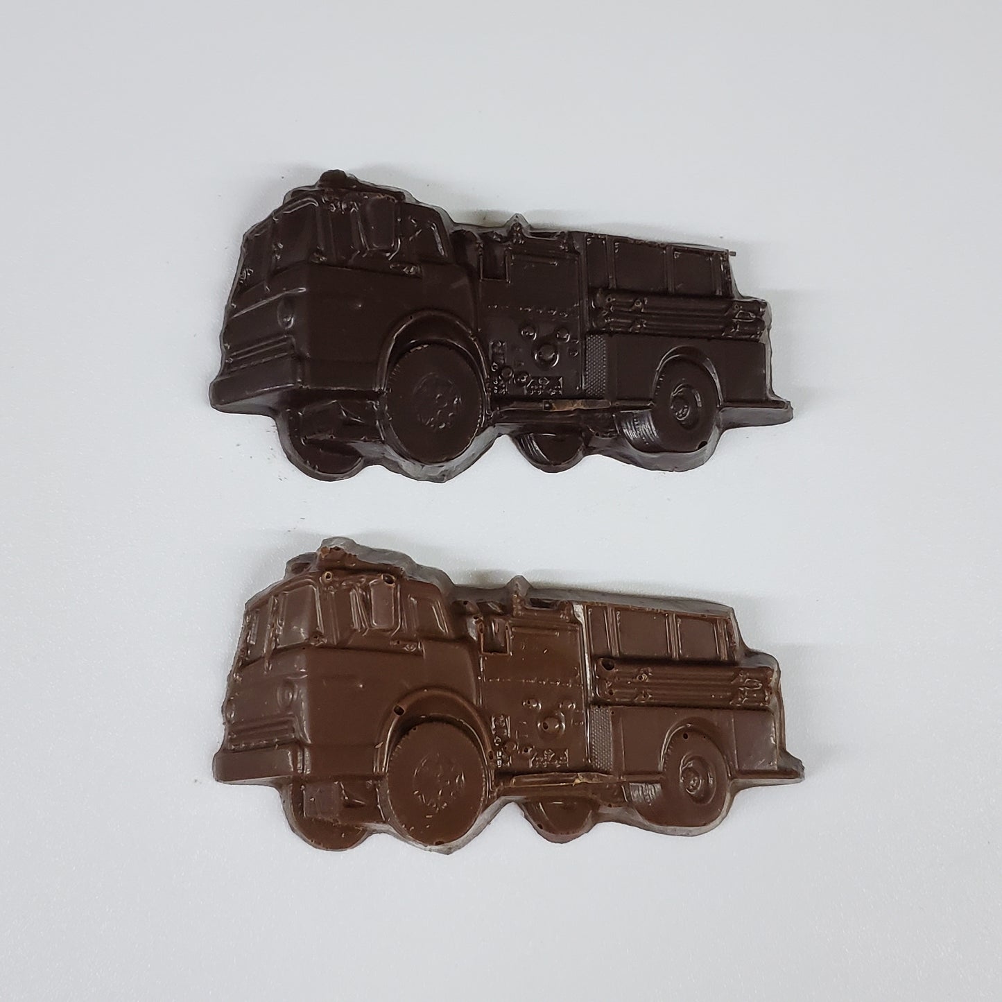 Milk & Dark Chocolate Fire Trucks