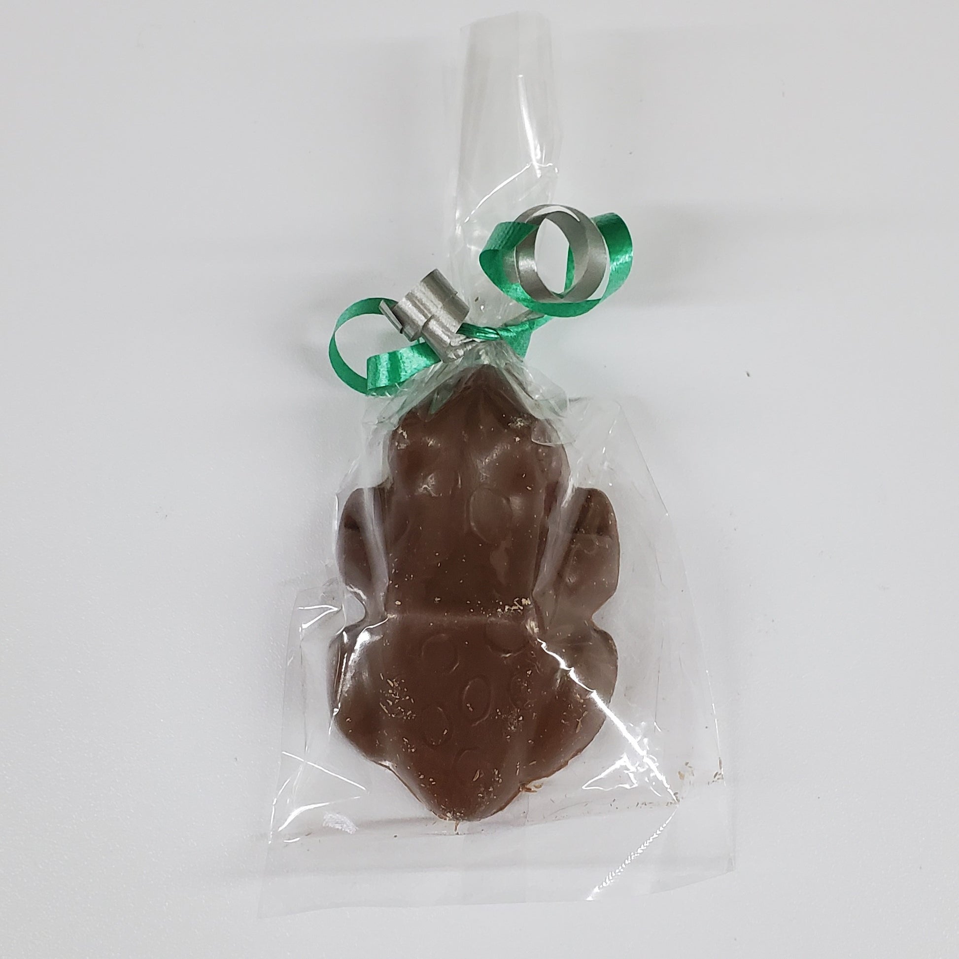 Milk Chocolate Frog with Green Bow