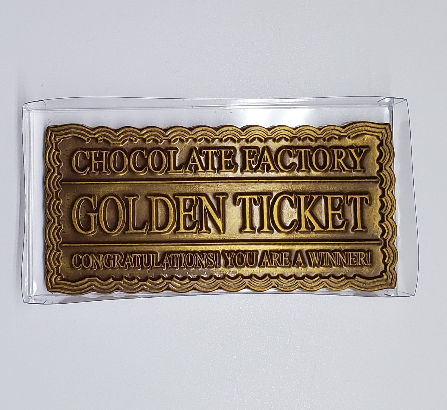 Milk Chocolate Golden Ticket 