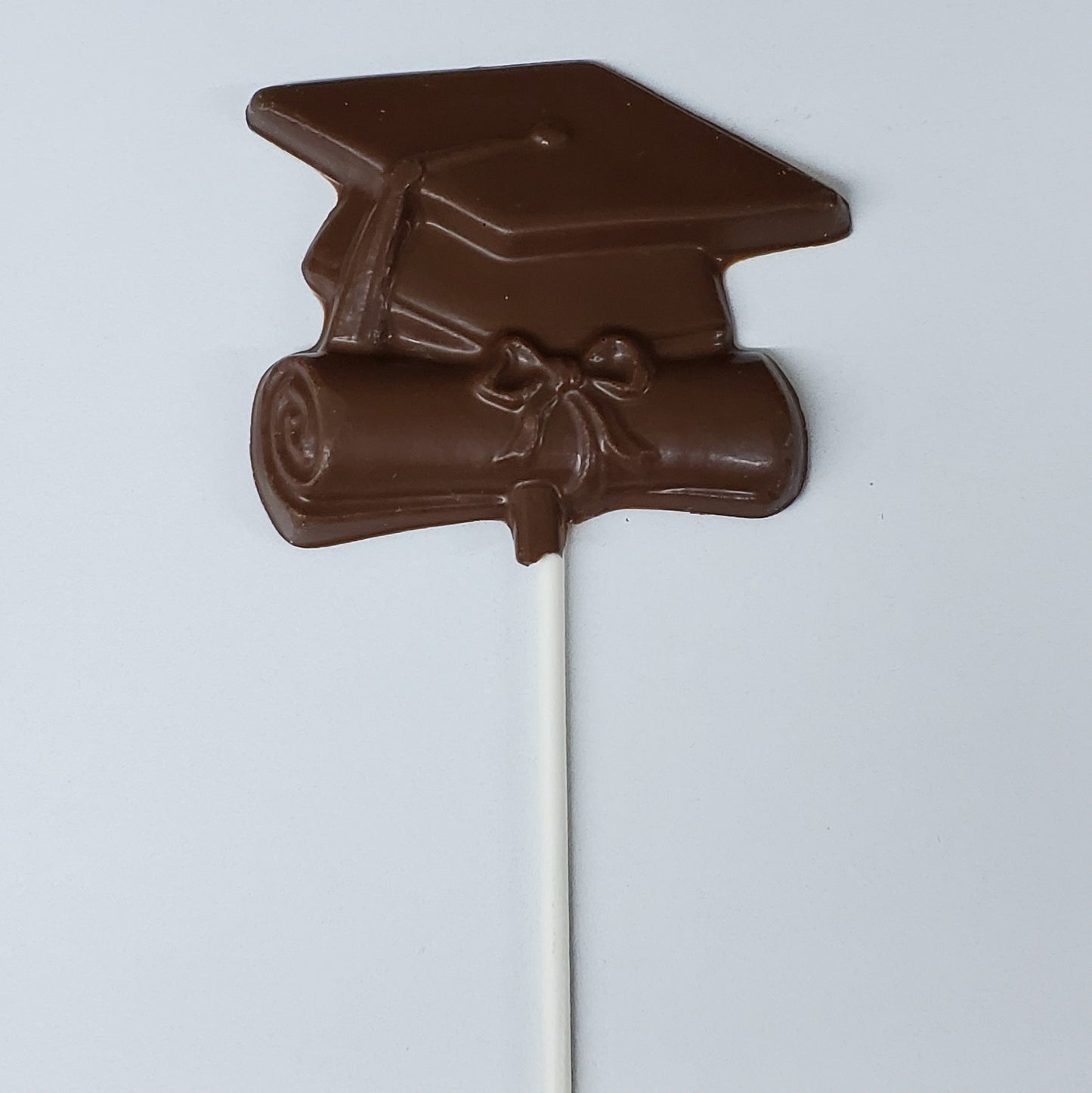 Milk Chocolate Graduation Pop