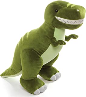 7" stuffed T-Rex chatter plush toy that make noise when squeezed