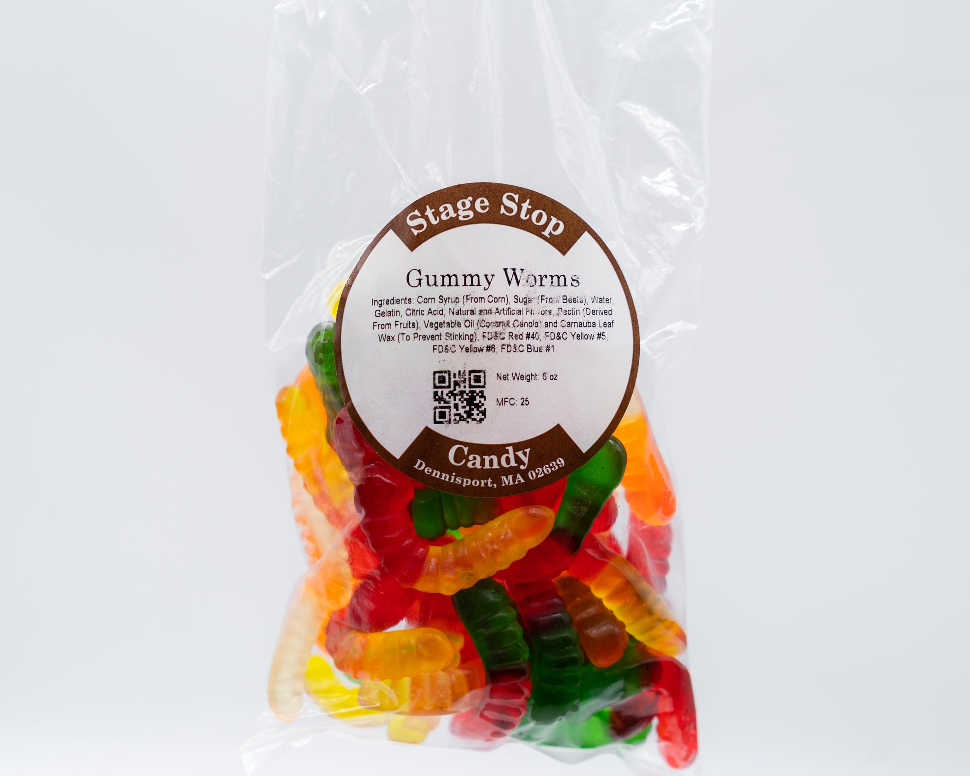 Bag of Gummy Works from Stage Stop Candy 