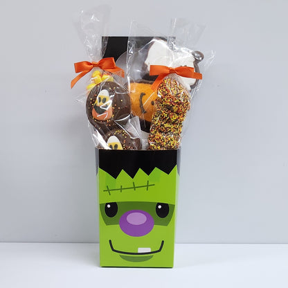 Stage Stop Candy Frankenstein Halloween Door Hanger