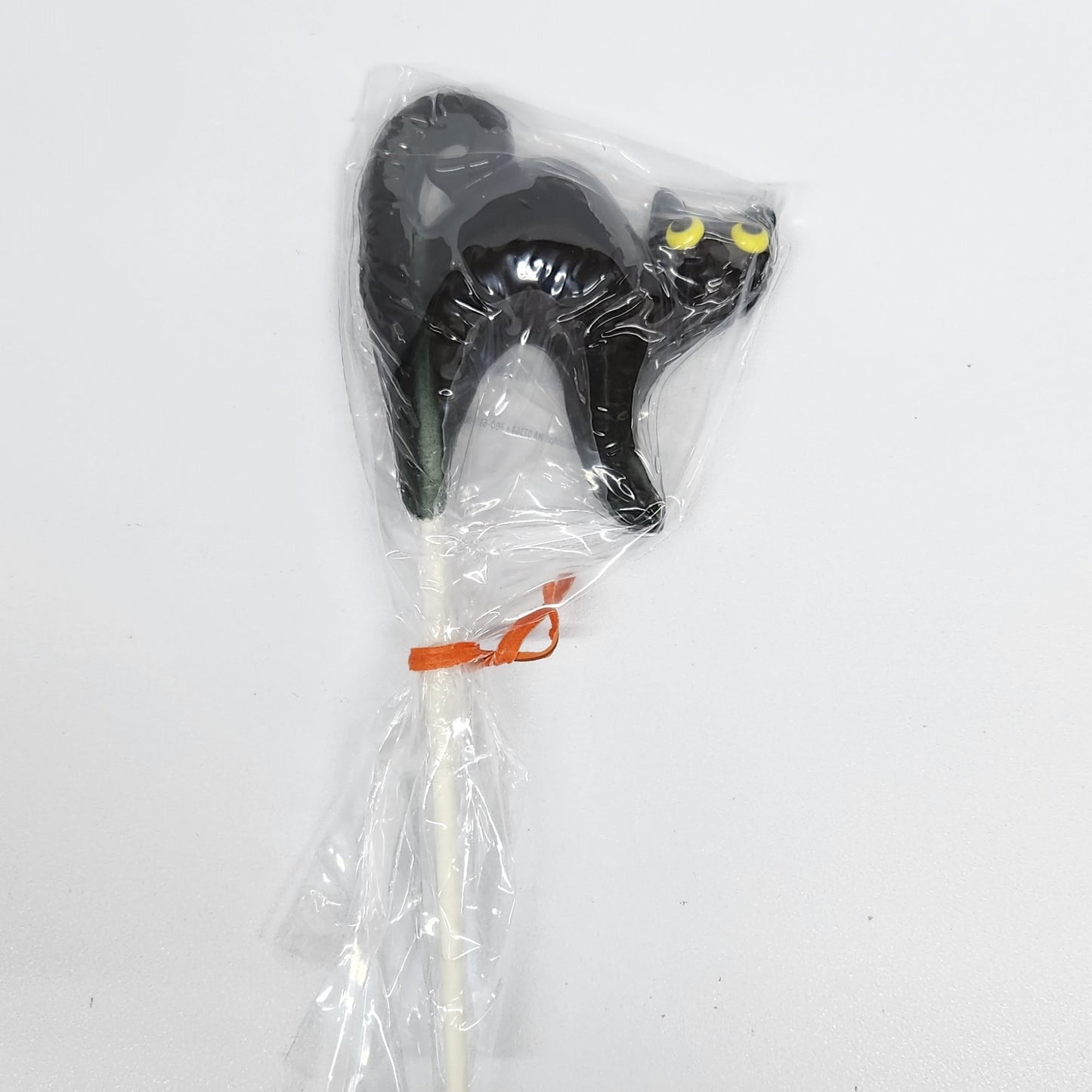 Black Cat Fun Halloween Hard Candy Lollipop