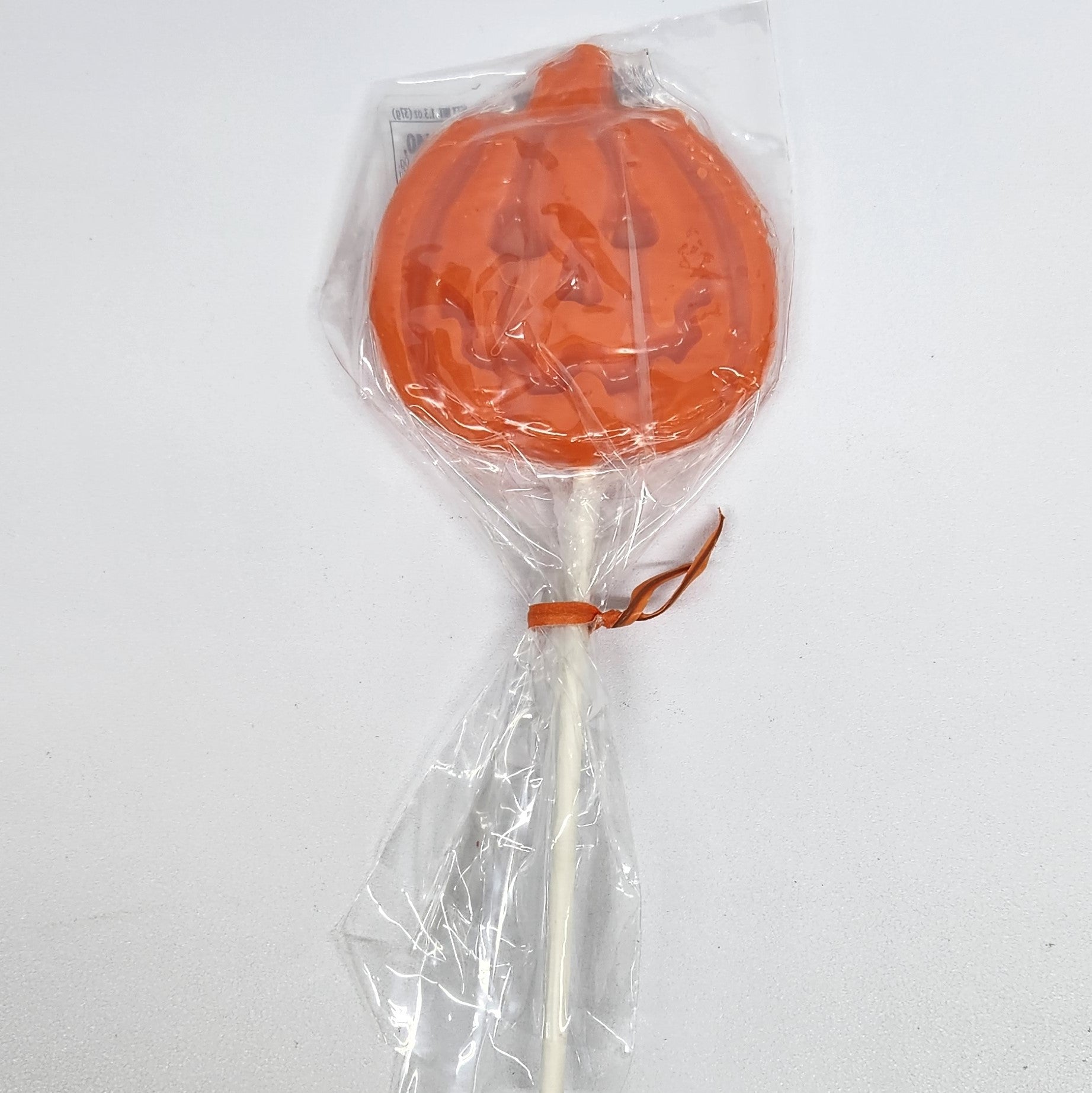 Pumpkin Fun Halloween Hard Candy Lollipop