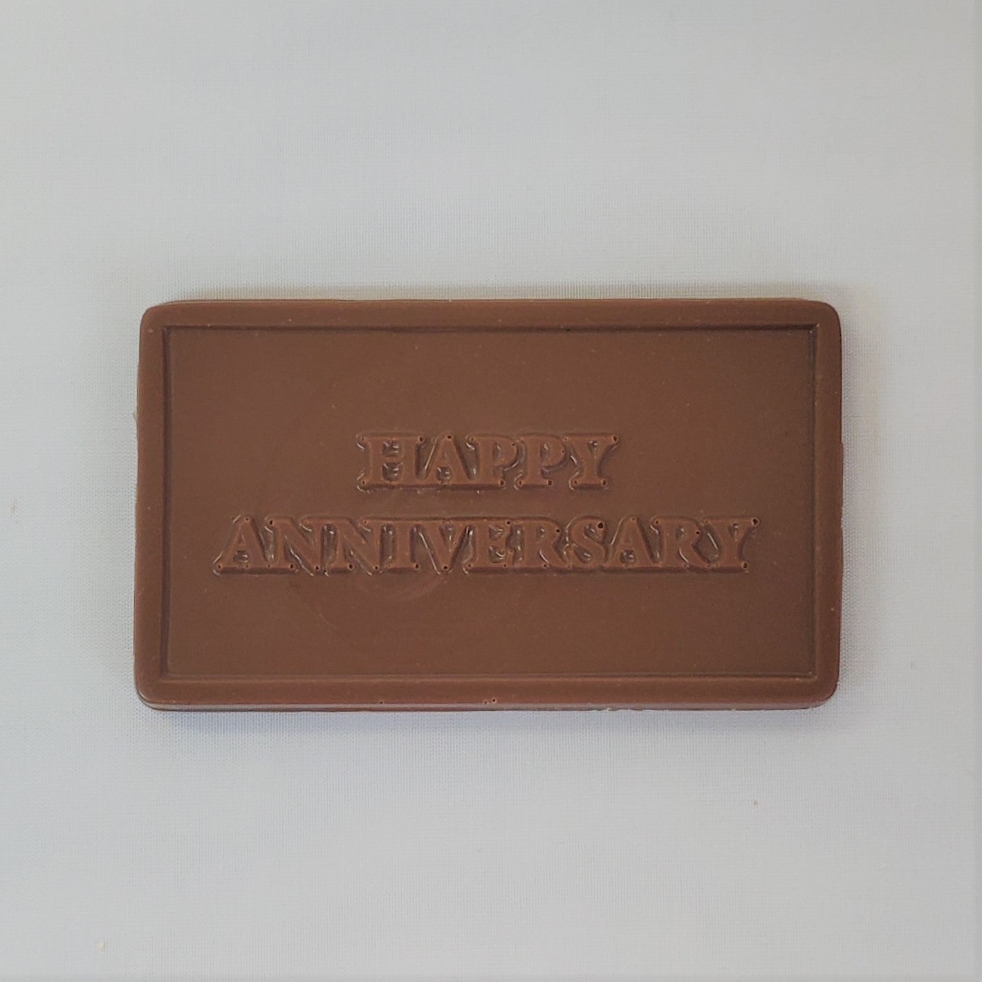 Happy Anniversary Milk Chocolate Greeting Card