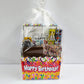 Happy Birthday Celebration Candy Gift Basket from Stage Stop Candy in Dennisport, MA, wrapped in plastic with a white bow