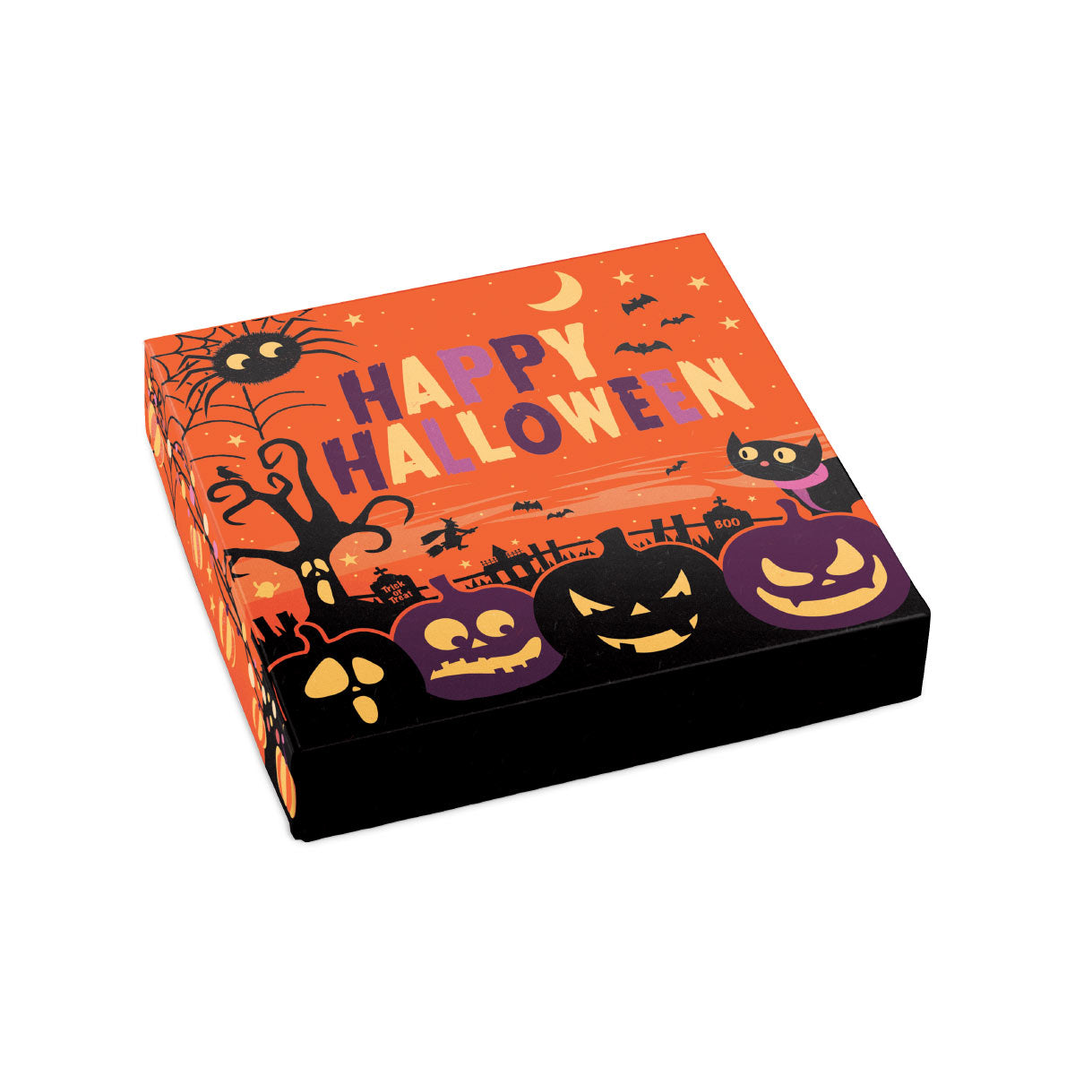 Halloween Themed Box Cover for 16 Piece Holiday Assortment