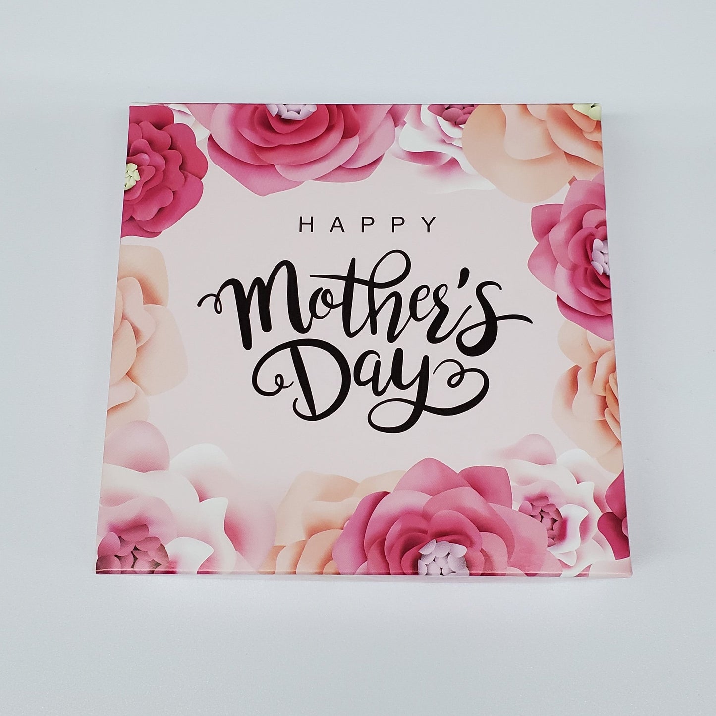 Floral Happy Mother's Day Themed Box Cover for 9 Piece Holiday Assortment