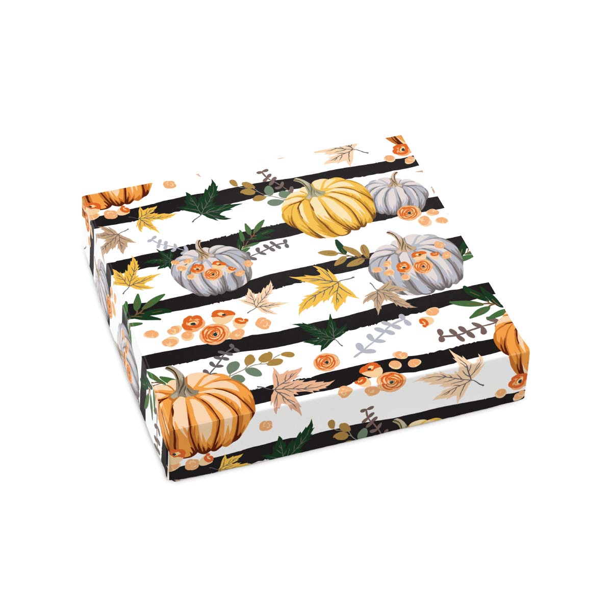 Fall Themed Box Cover for 16 Piece Holiday Assortment