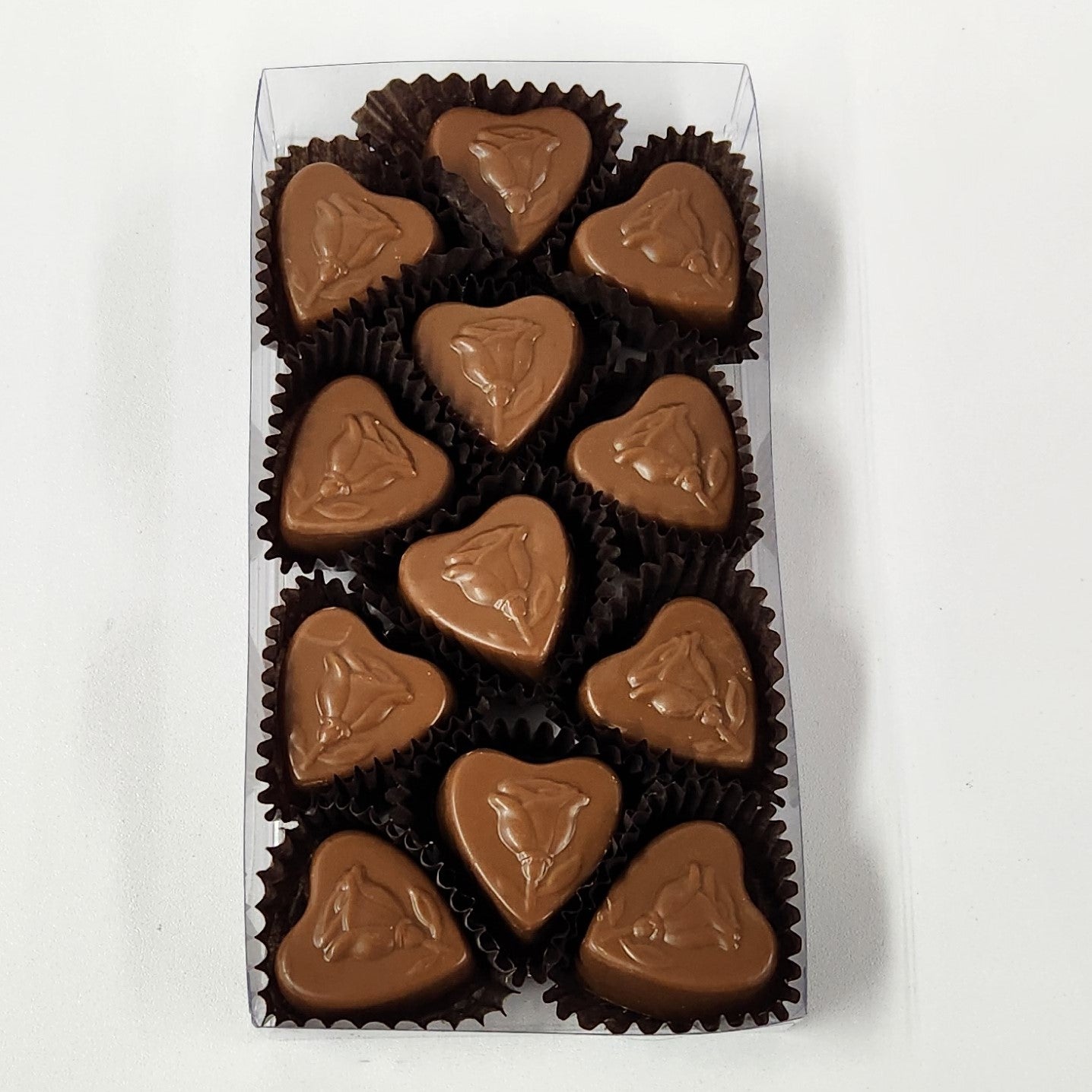Valentine's Day Caramel Chocolate Heart Shaped Minuettes
