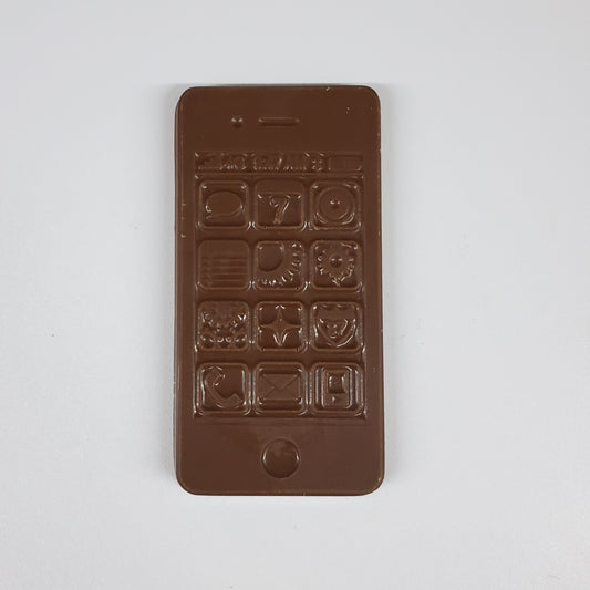 iPhone shaped milk chocolate candy