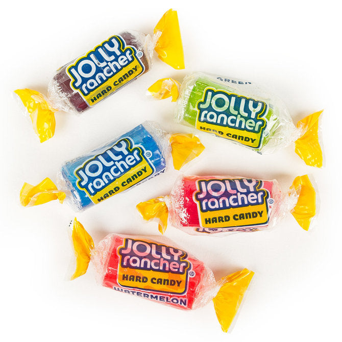 A colorful selection of Jolly Rancher Hard Candy