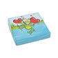 Cartoon Frog Themed Box Cover for 16 Piece Holiday Assortment