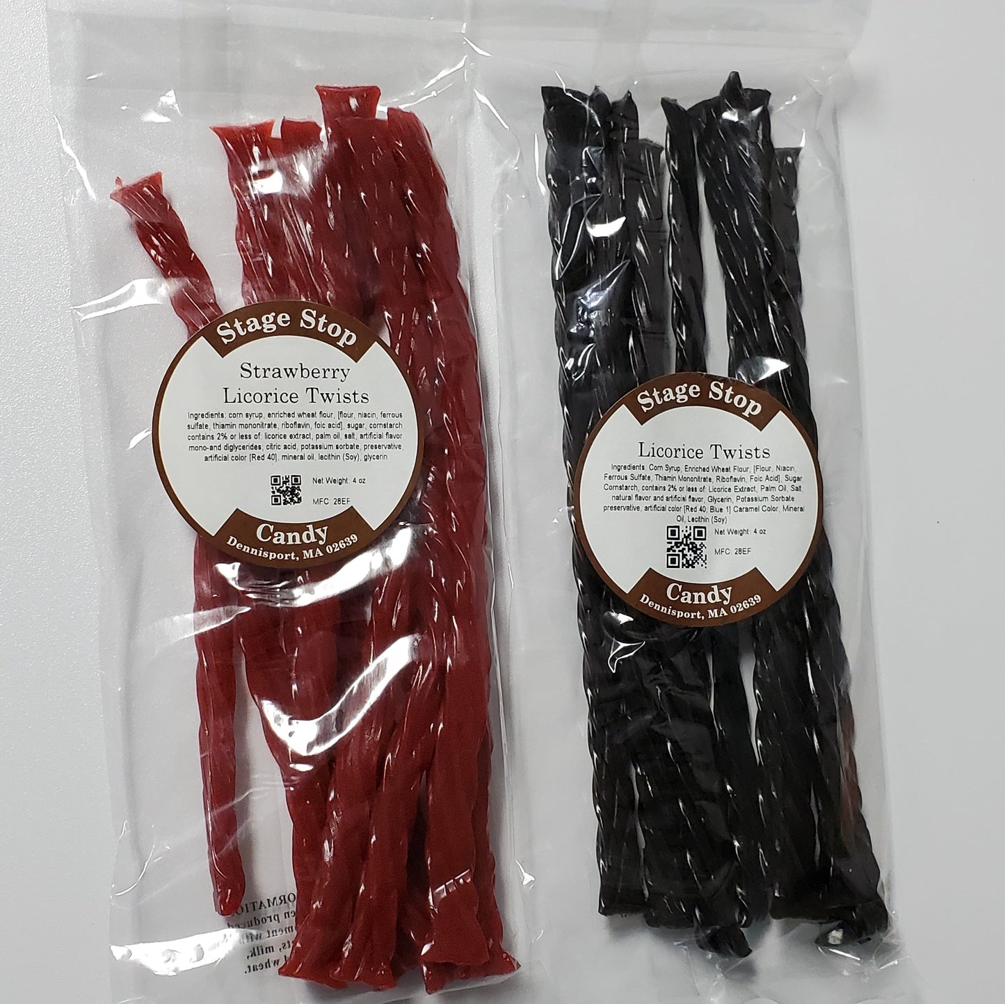 Bags of Licorice Twists