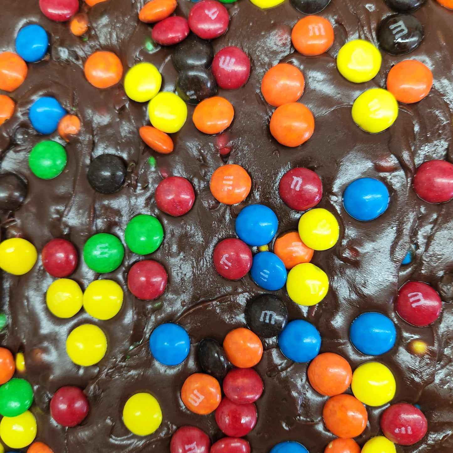 Closeup of M&M Fudge made by Stage Stop Candy on Cape Cod