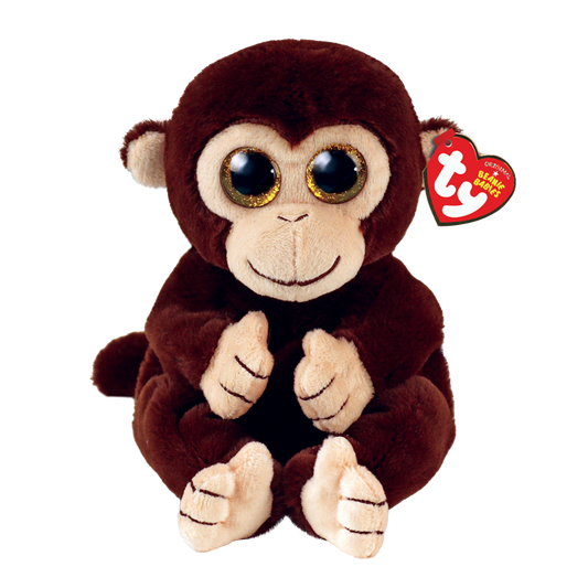 Matteo Brown Monkey TY Beanie Baby Stuffed Animals