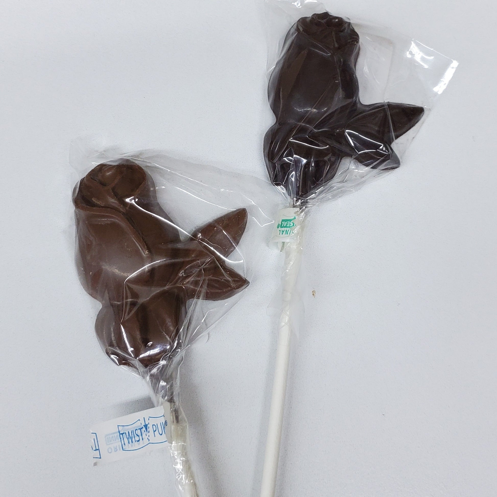 Milk & Dark Chocolate Rose Pop