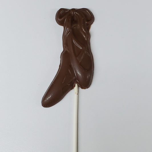 Milk Chocolate Ballet Slipper Pop