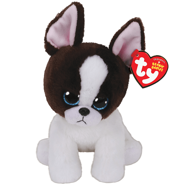 Portia Black and White Terrier TY Beanie Baby Plush