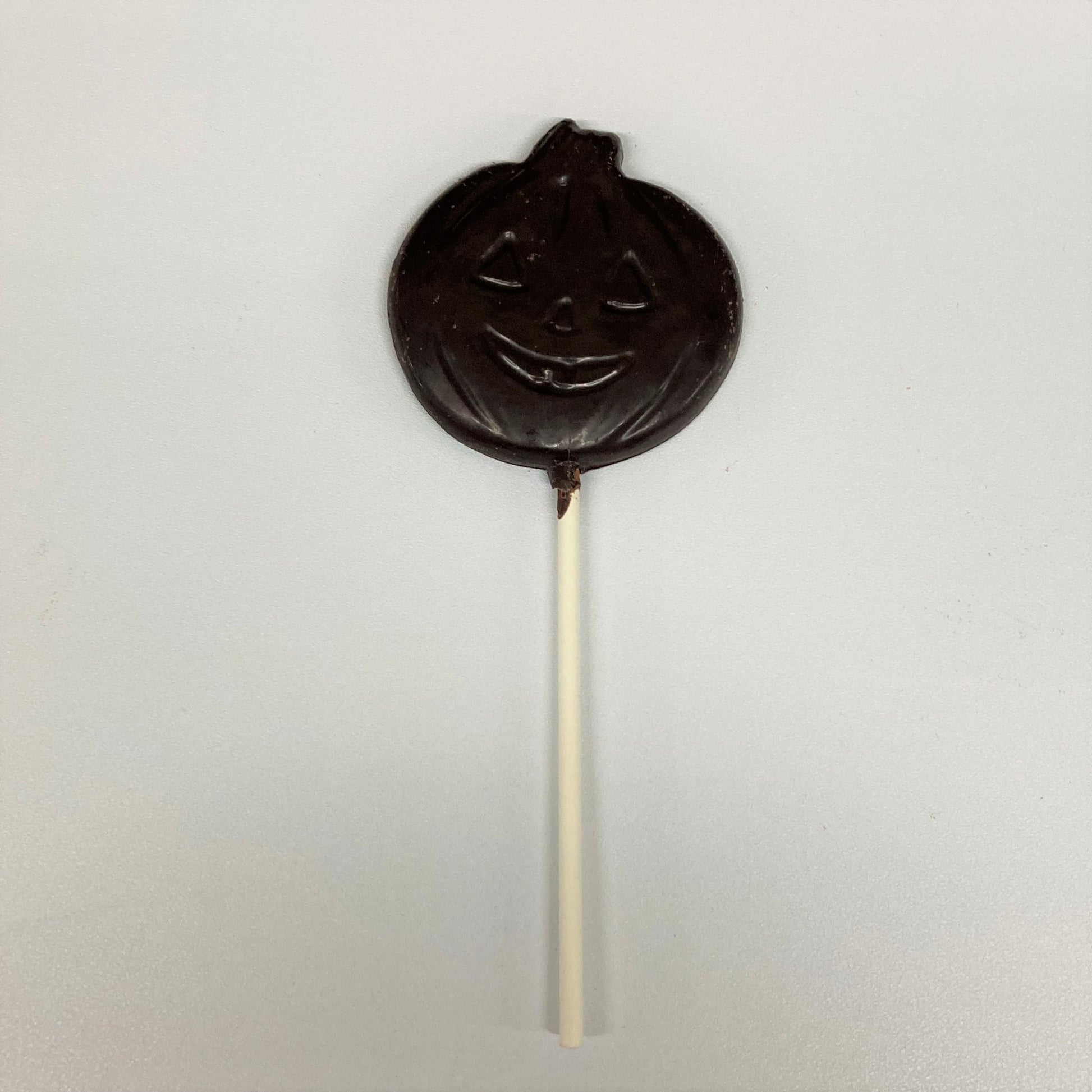 Dark Chocolate Pumpkin Lollipop