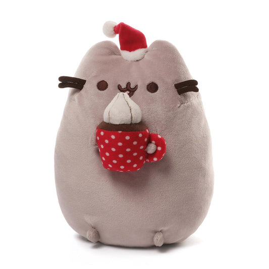 10" Pusheen with Hot Chocolate Stuffed Animal